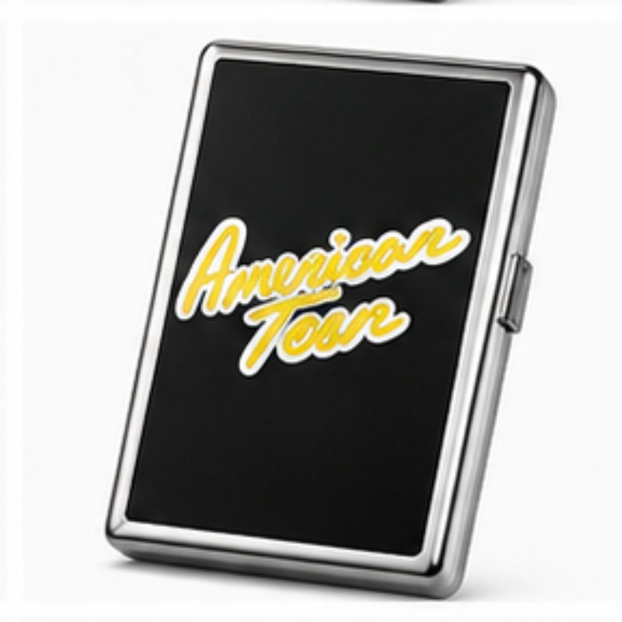 American Tour Metal Cigarette Case