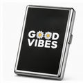 Minimalist Good Vibes Metal Case