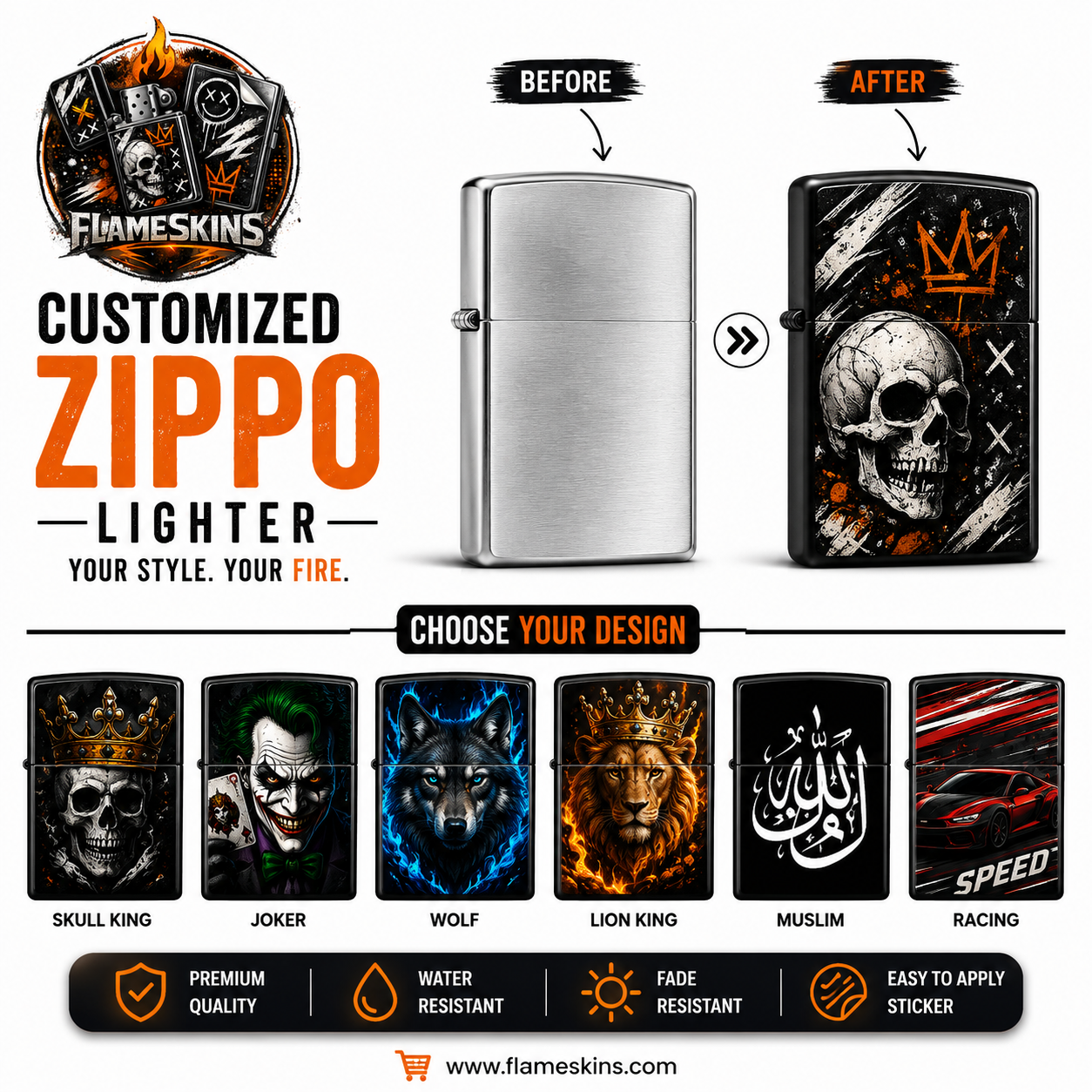 Customized Your Zippo Lighter