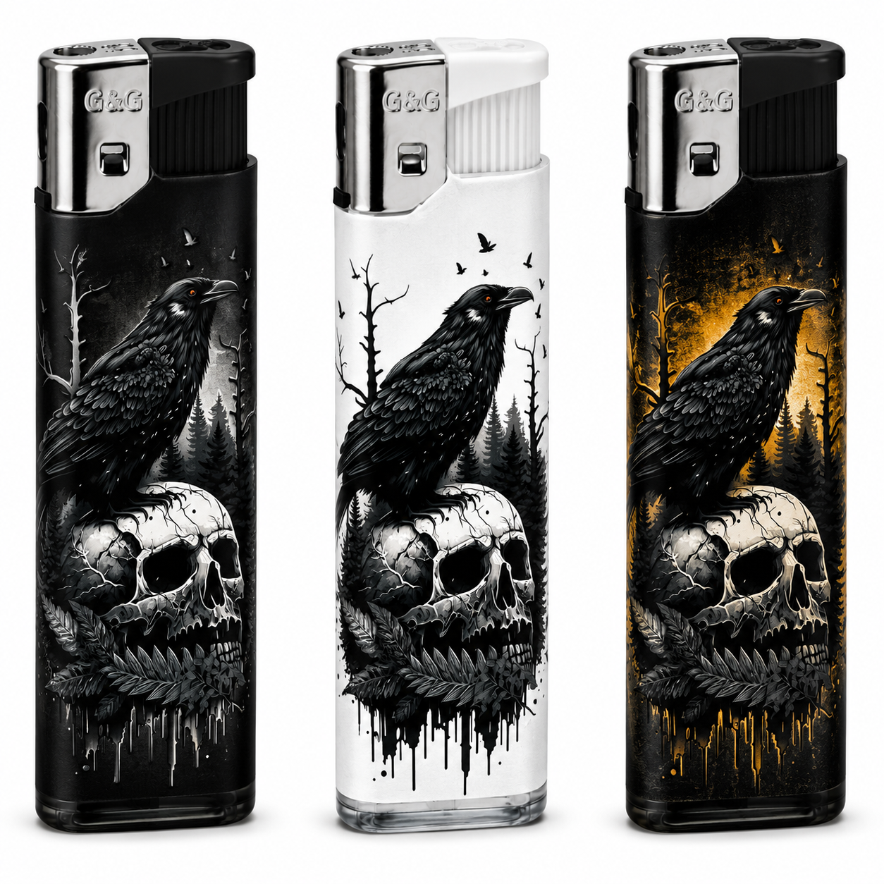 Raven Noir Edition Electric Lighter