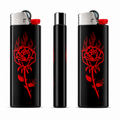 Burning Rose Flint Lighter
