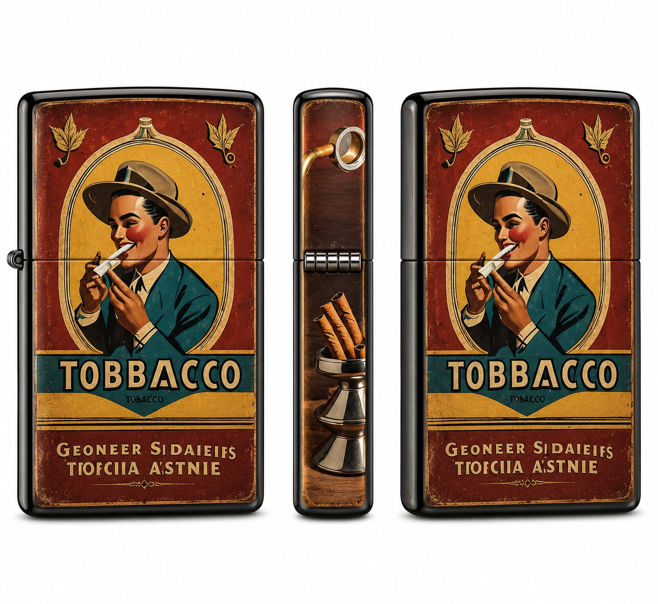 Vintage Smoker's Edition Zippo Lighter