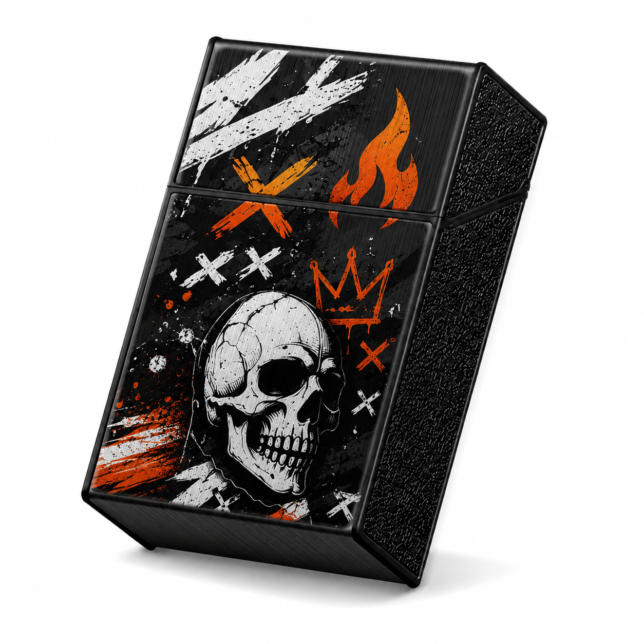 Urban Skull Plastic Cigarette Case