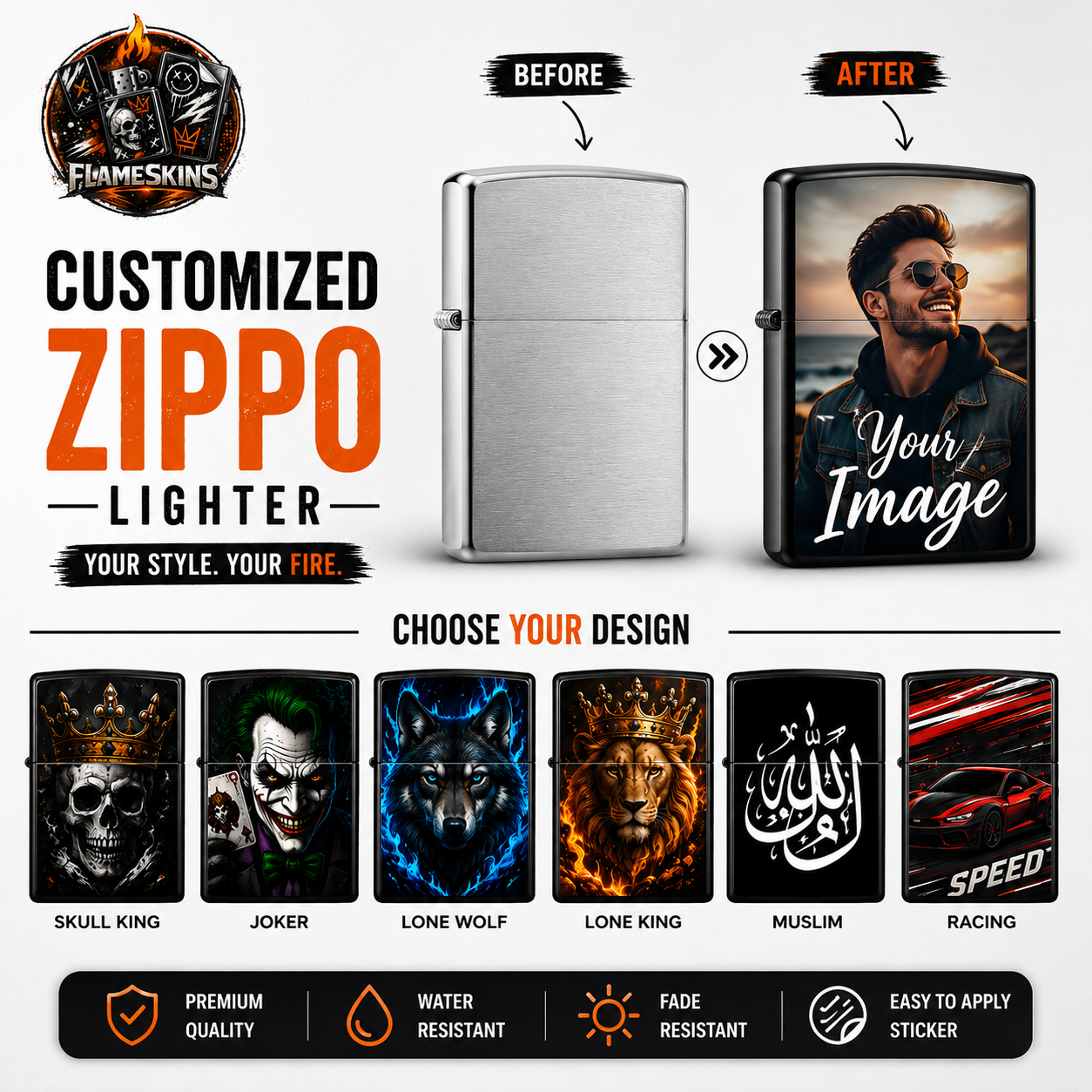 Customized Your Zippo Lighter