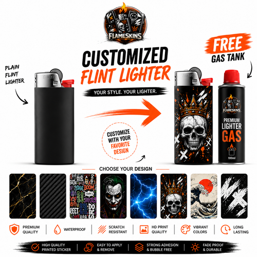 Customized Your Flint Lighter